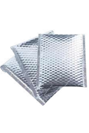 Silver Bubble Pouch